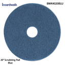 Boardwalk 20" Scrubbing Pad - Blue